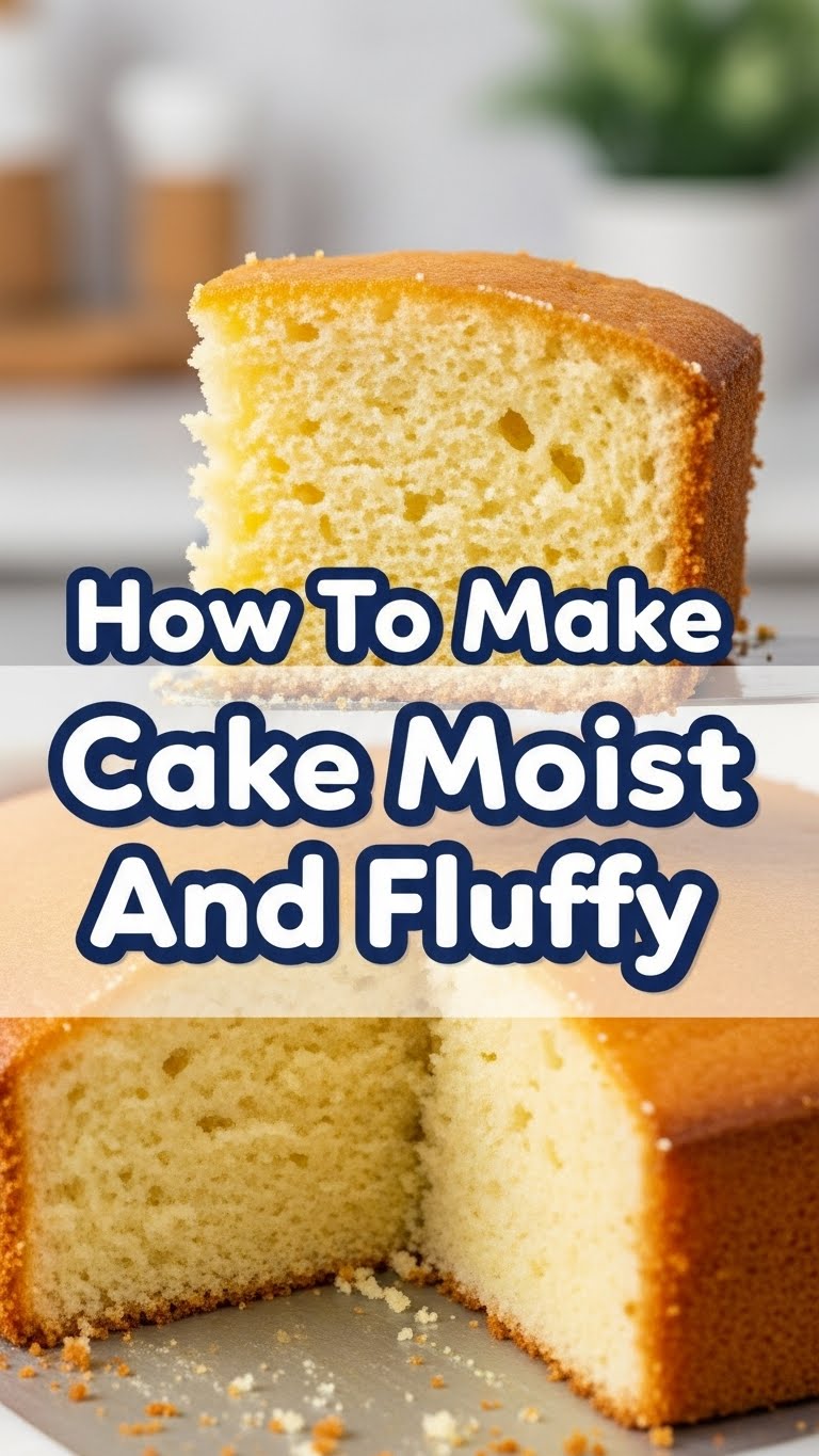 How To Make Cake Moist And Fluffy