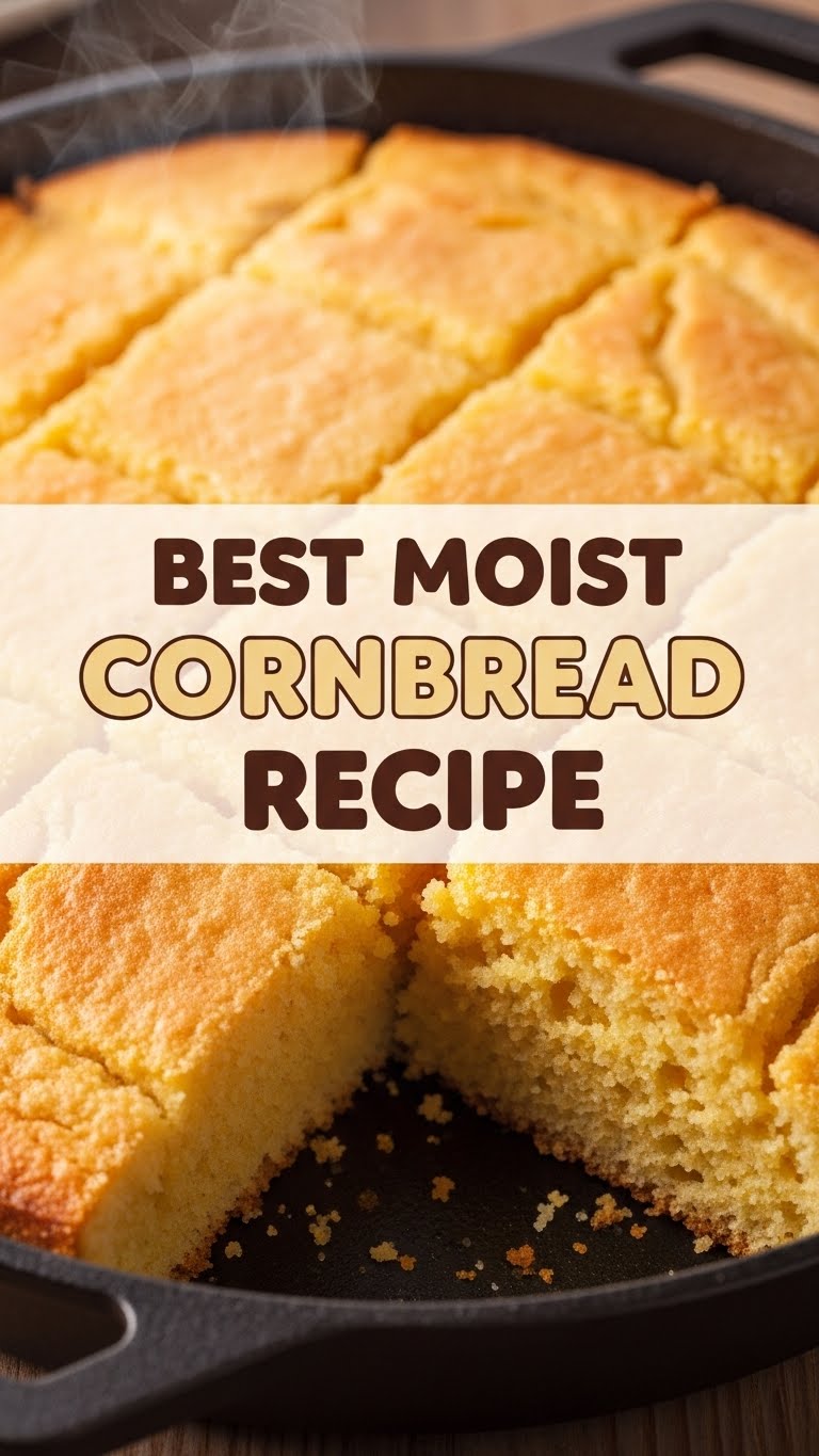 Best Moist Cornbread Recipe