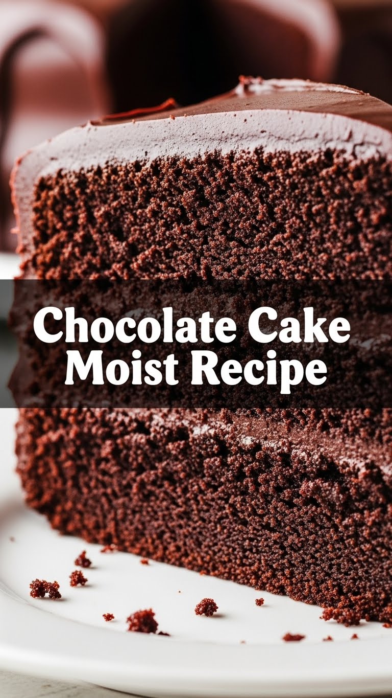 Chocolate Cake Moist Recipe