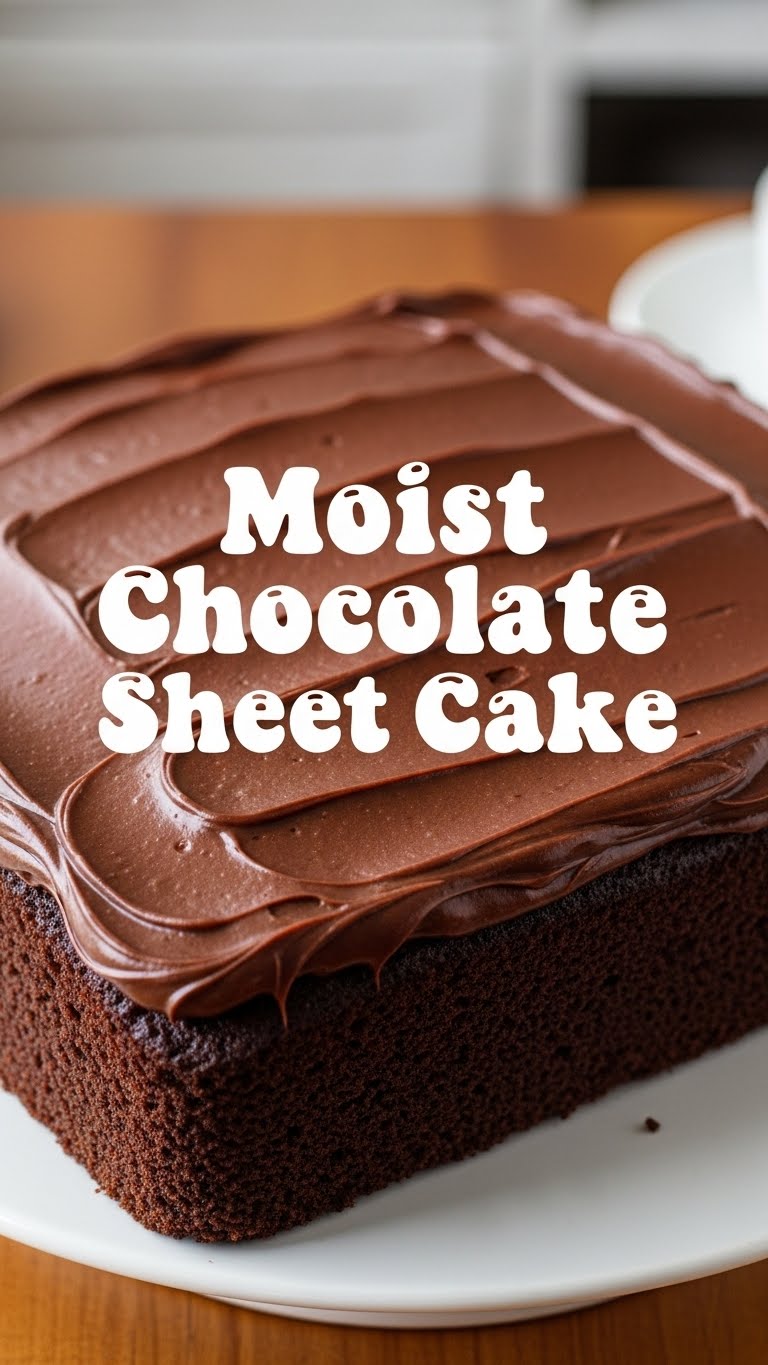 Moist Chocolate Sheet Cake
