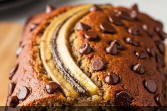 Super Moist Chocolate Chip Banana Bread