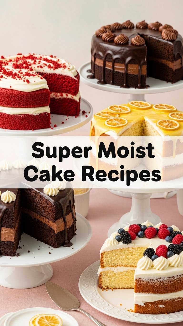 Super Moist Cake Recipes