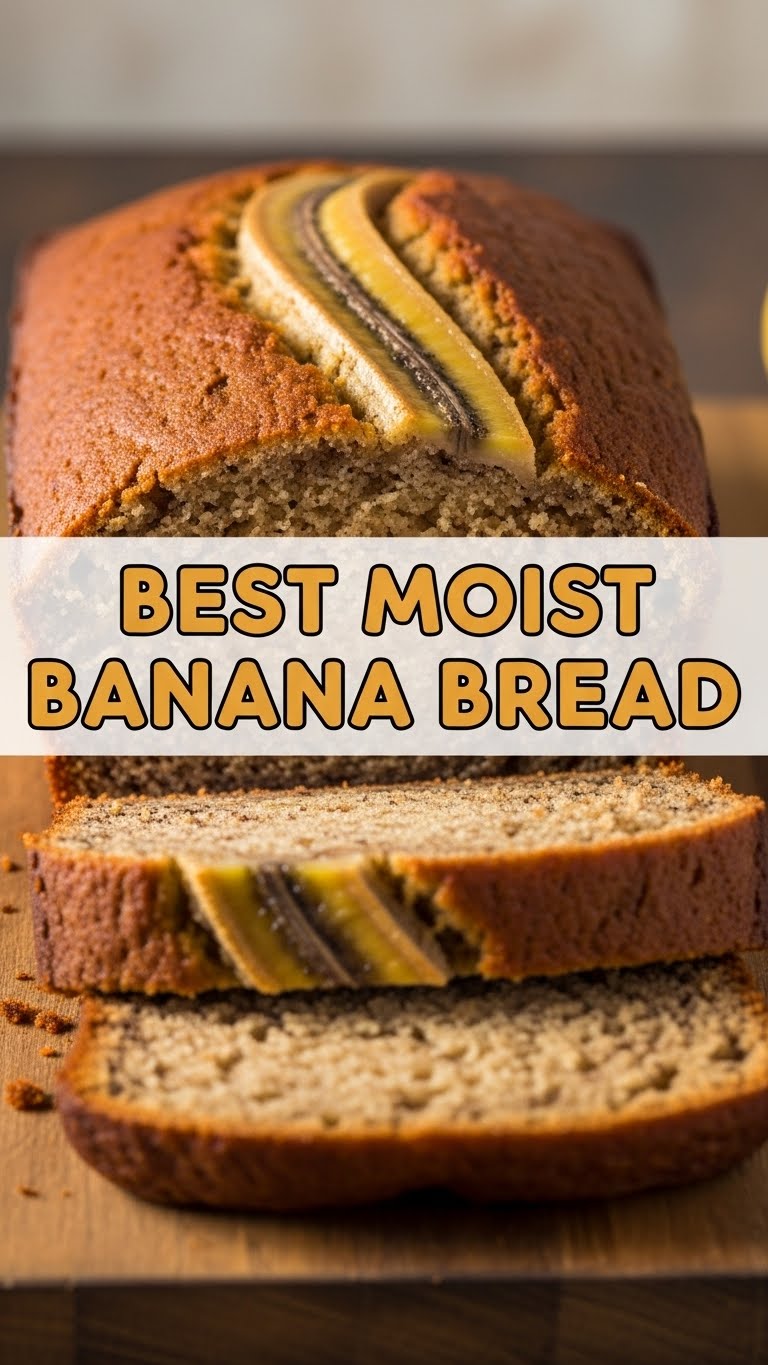 Best Moist Banana Bread
