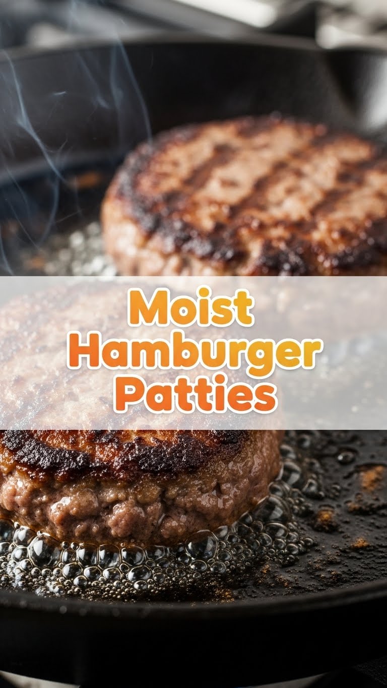 Moist Hamburger Patties