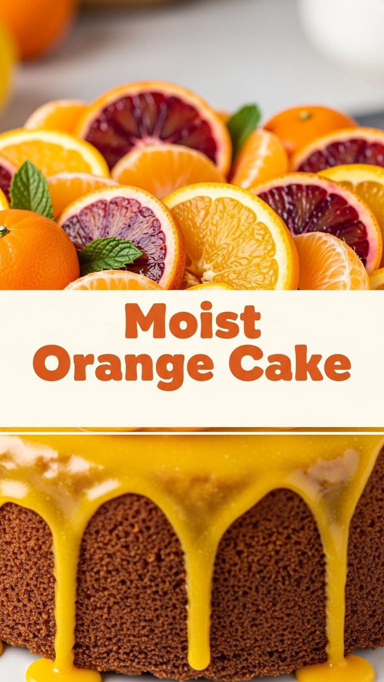 Moist Orange Cake