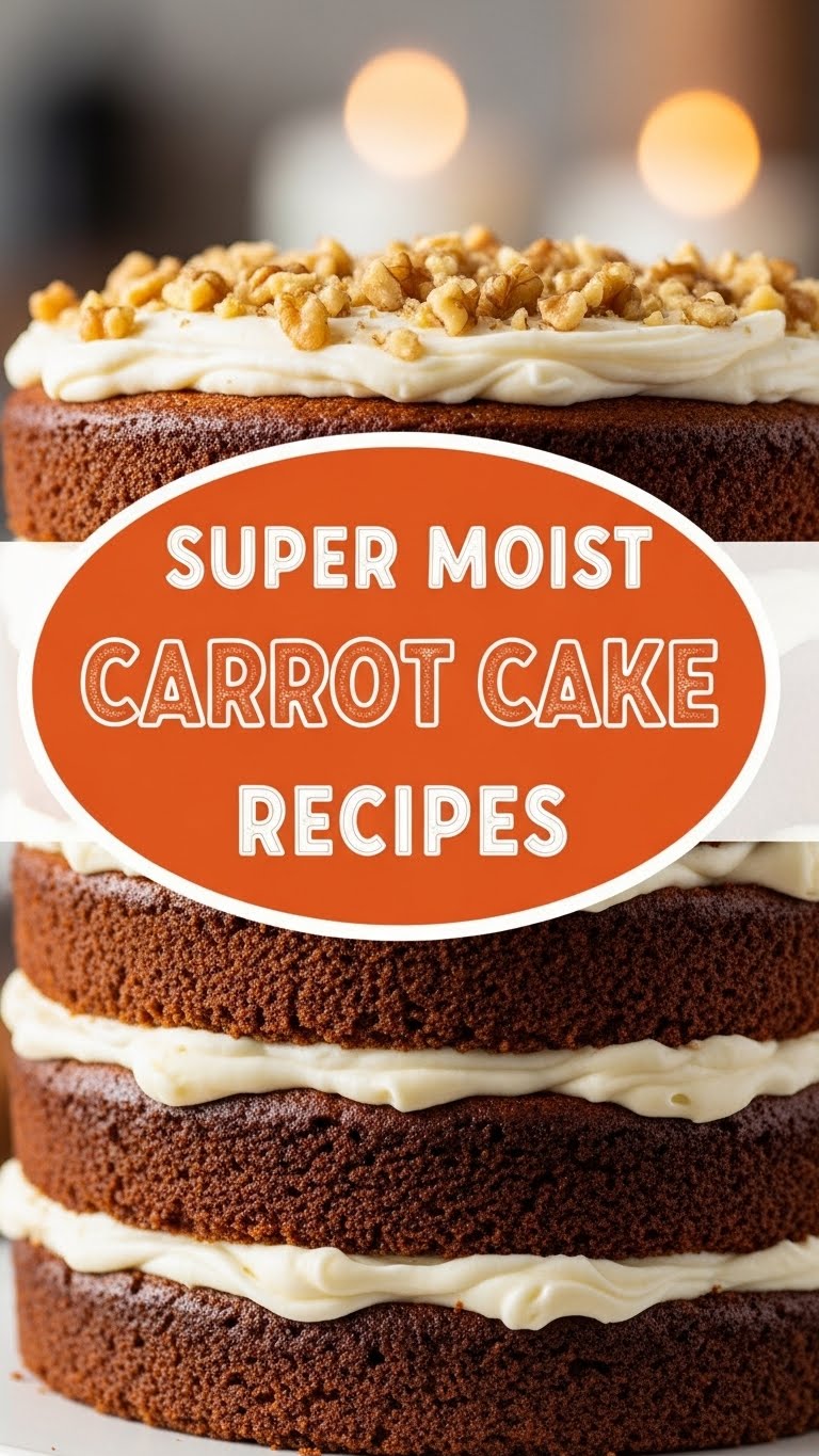 Super Moist Carrot Cake Recipes
