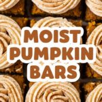 Moist Pumpkin Bars