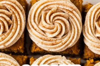 Moist Pumpkin Bars