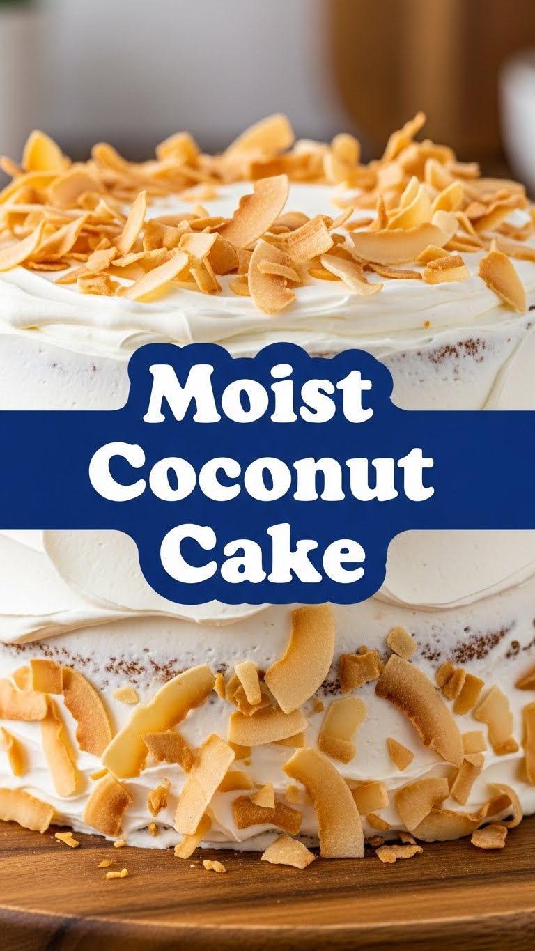Moist Coconut Cake