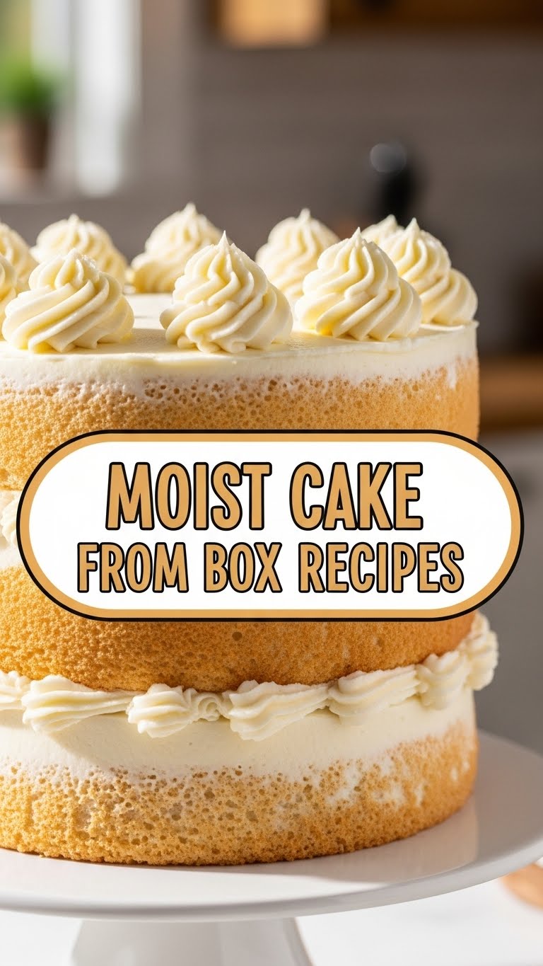Moist Cake From Box Recipes