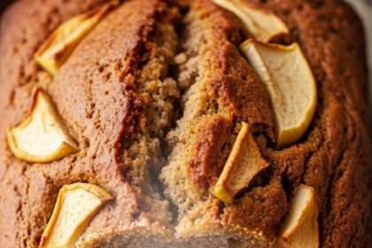 Moist Apple Bread