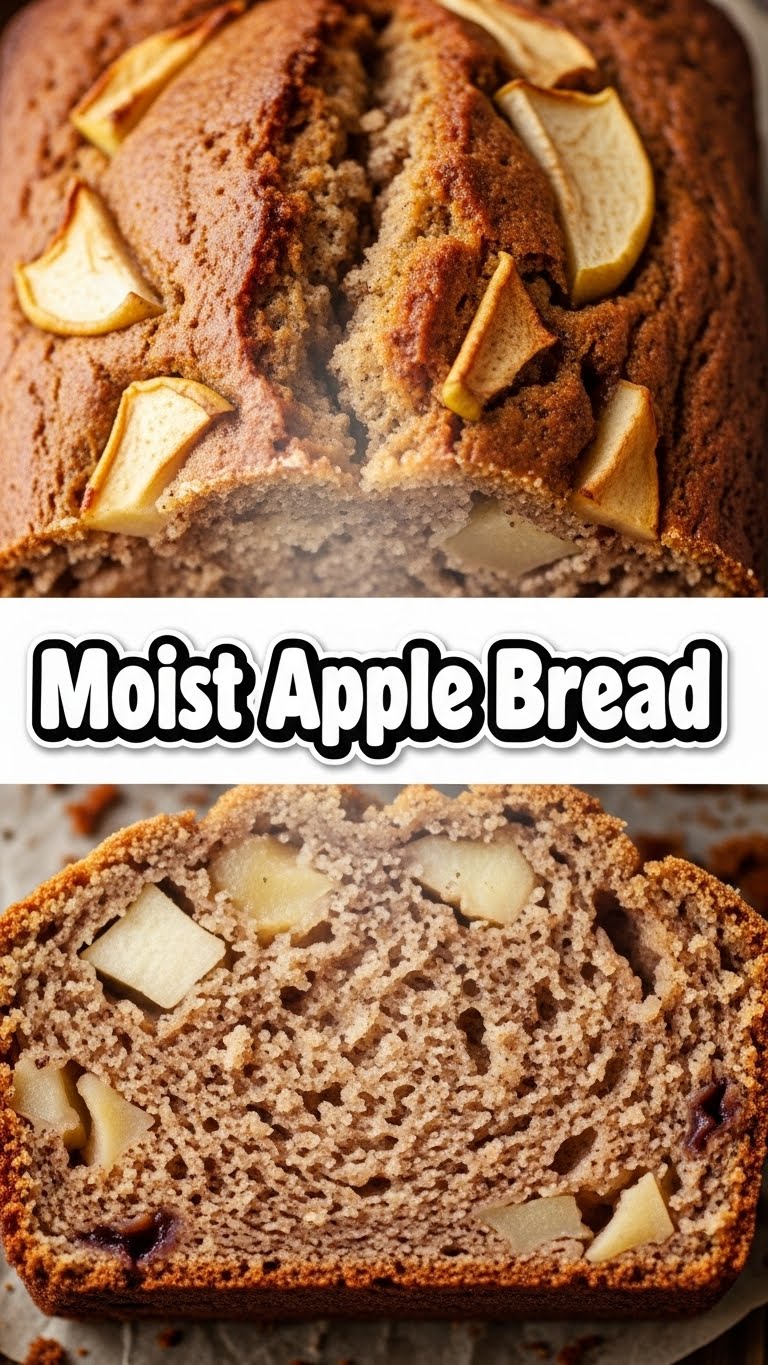 Moist Apple Bread