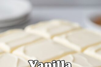 Vanilla Sheet Cake Recipe Moist