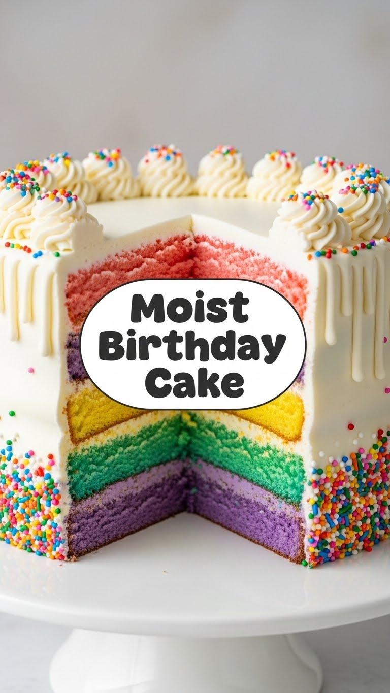 Moist Birthday Cake