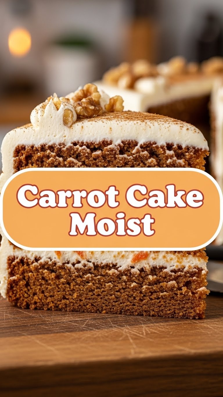 Carrot Cake Moist