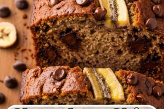 Chocolate Chip Banana Bread Recipe Moist