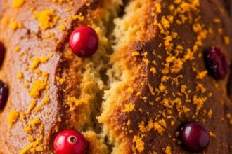 Moist Cranberry Orange Bread