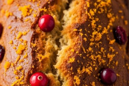 Moist Cranberry Orange Bread