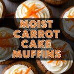 Moist Carrot Cake Muffins