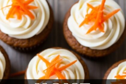 Moist Carrot Cake Muffins