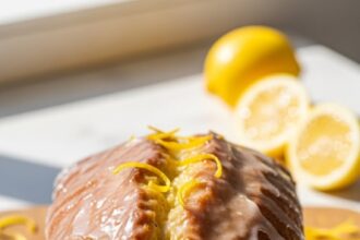 Moist Lemon Poppyseed Loaf