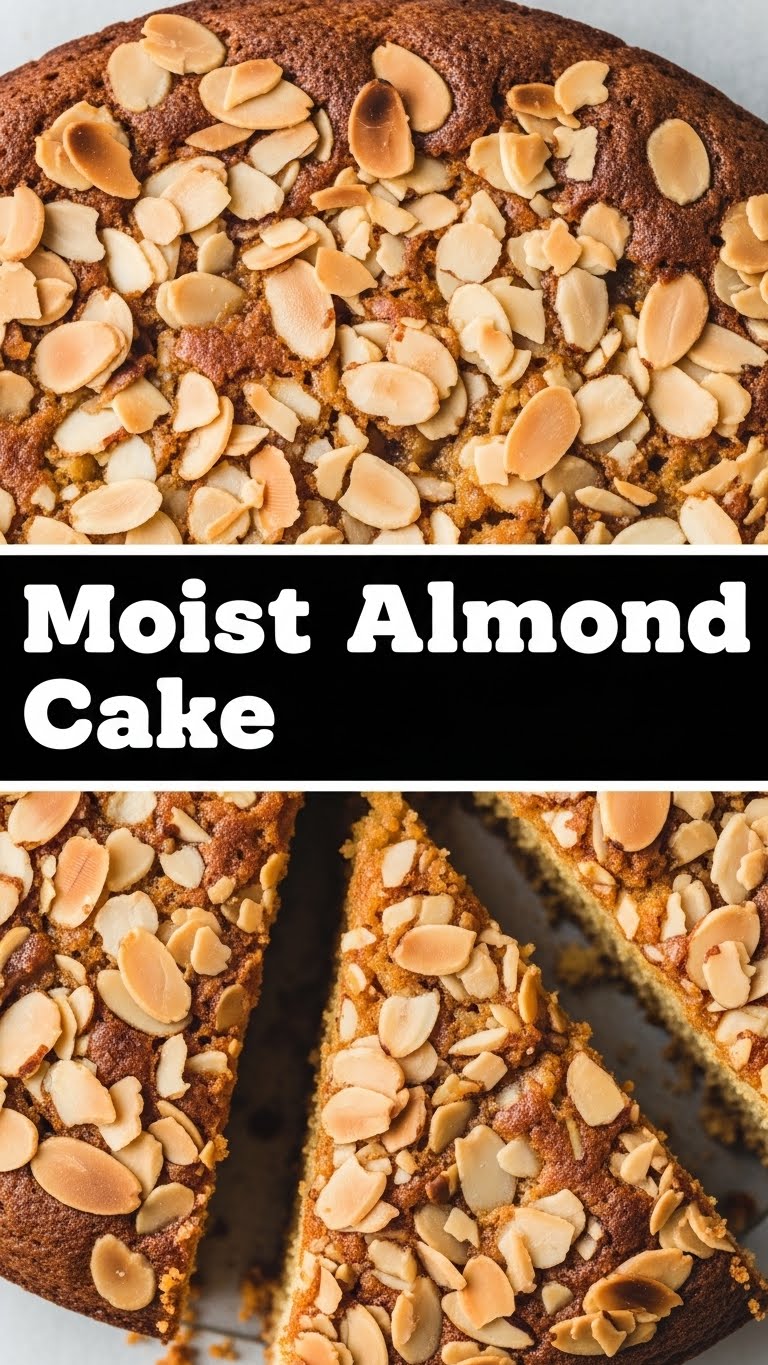 Moist Almond Cake