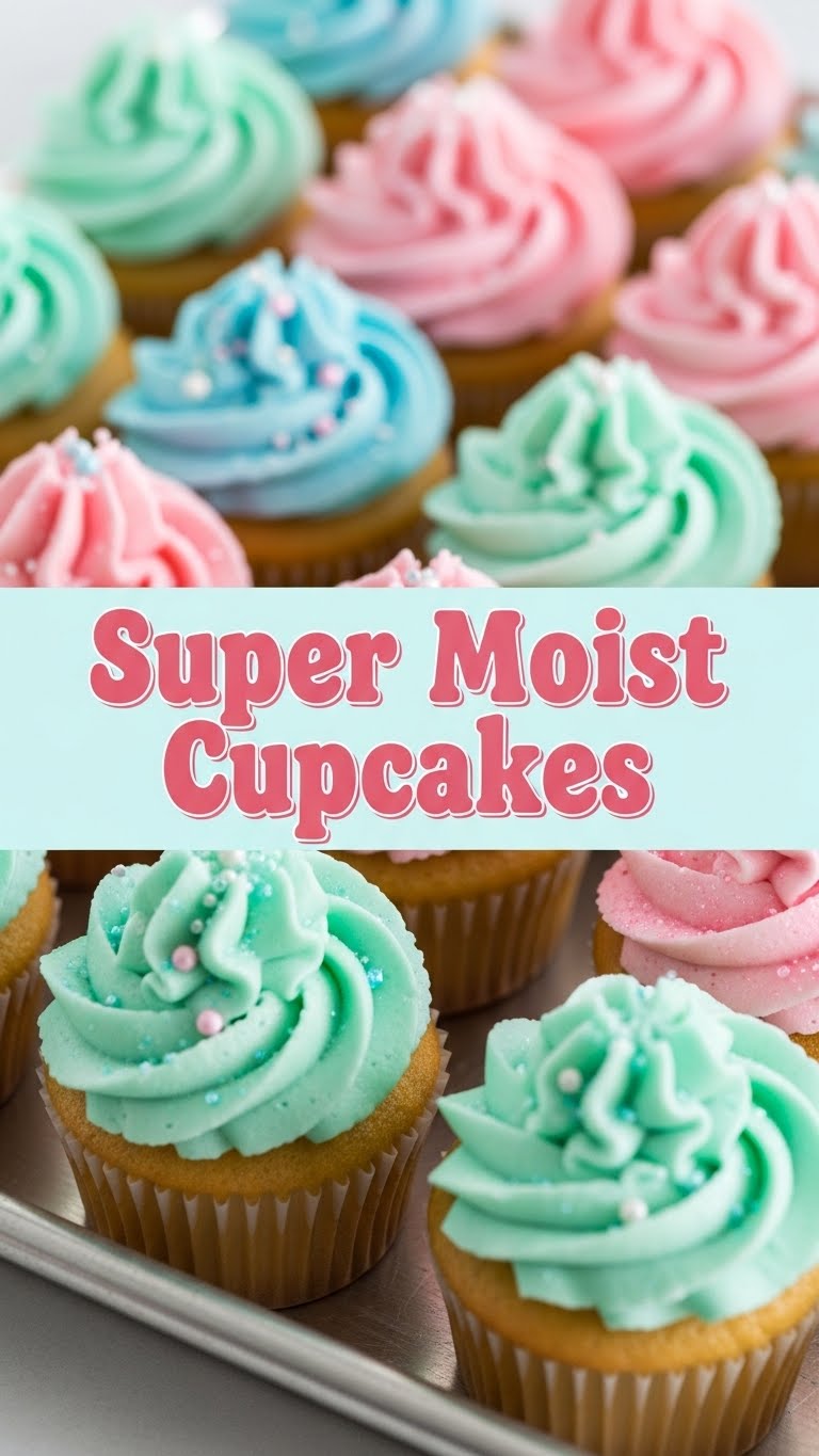Super Moist Cupcakes