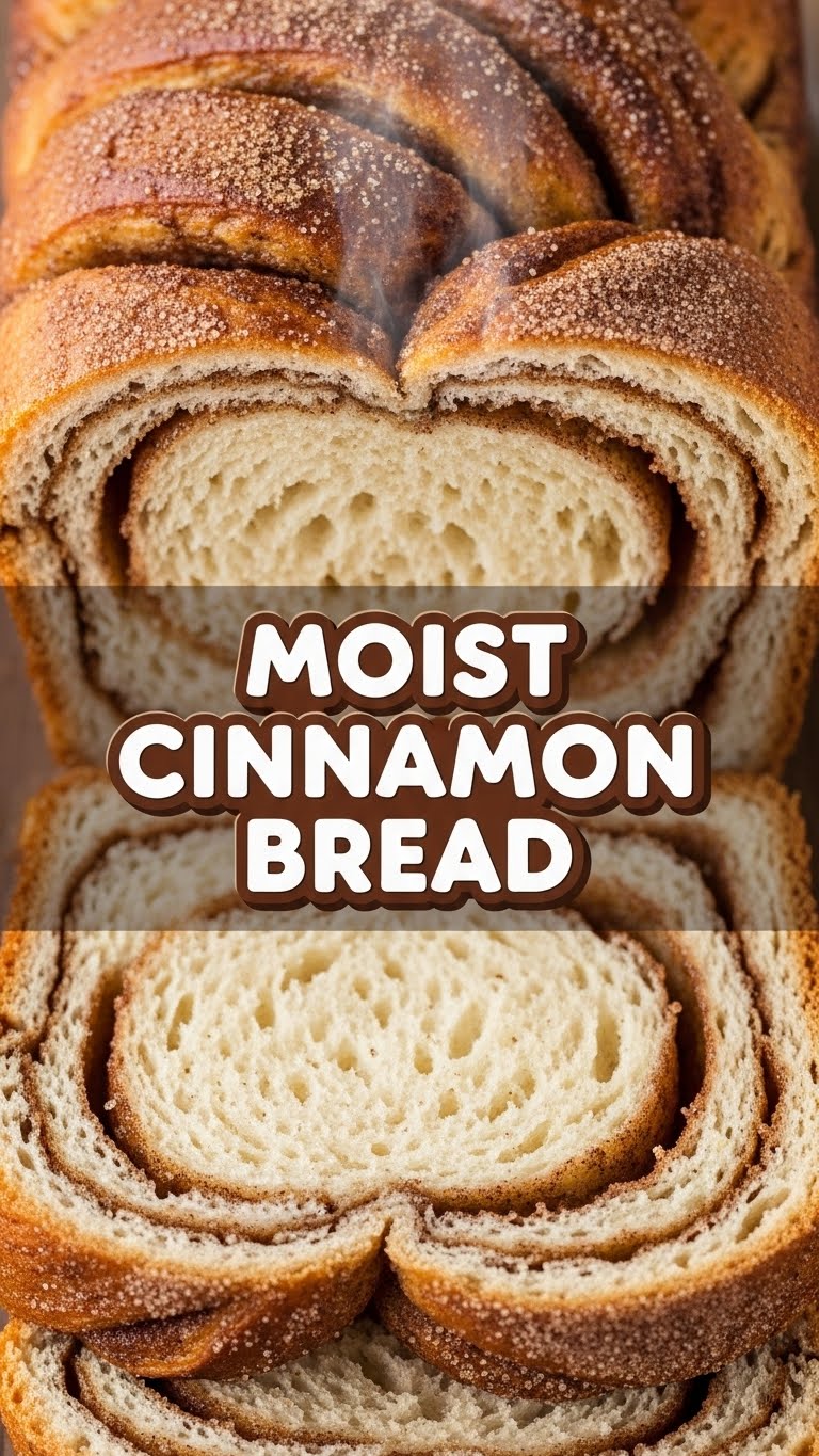 Moist Cinnamon Bread