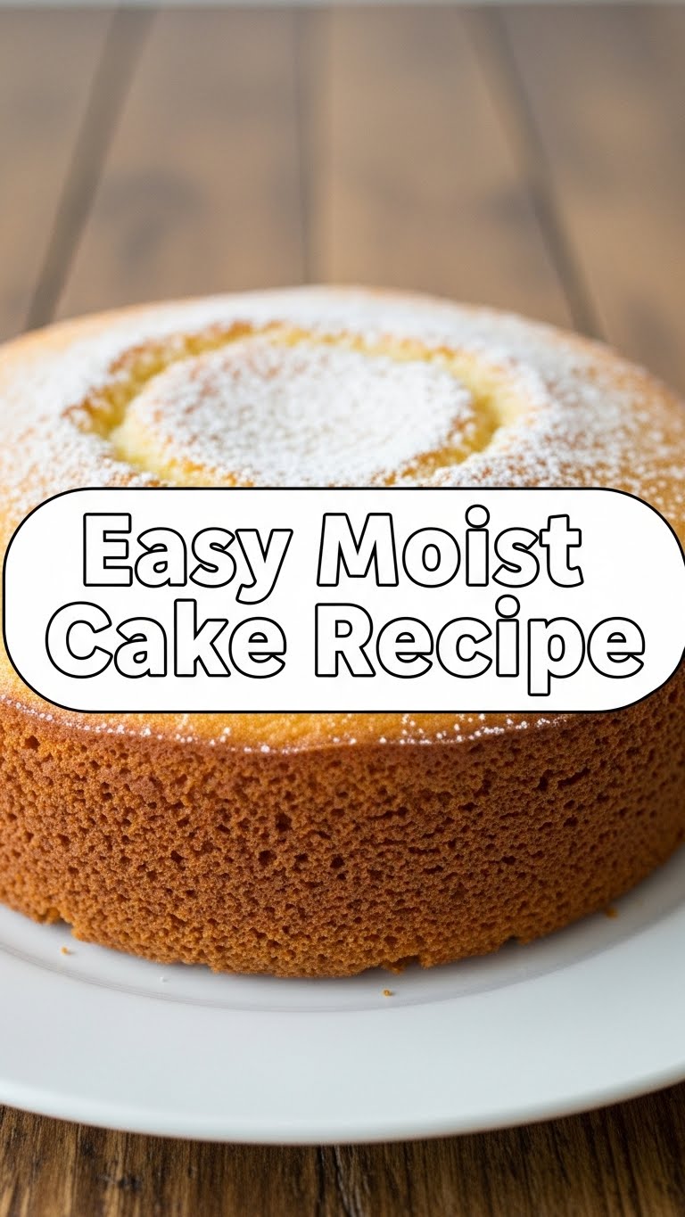 Easy Moist Cake Recipe