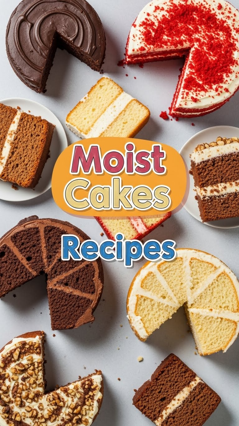 Moist Cakes Recipes