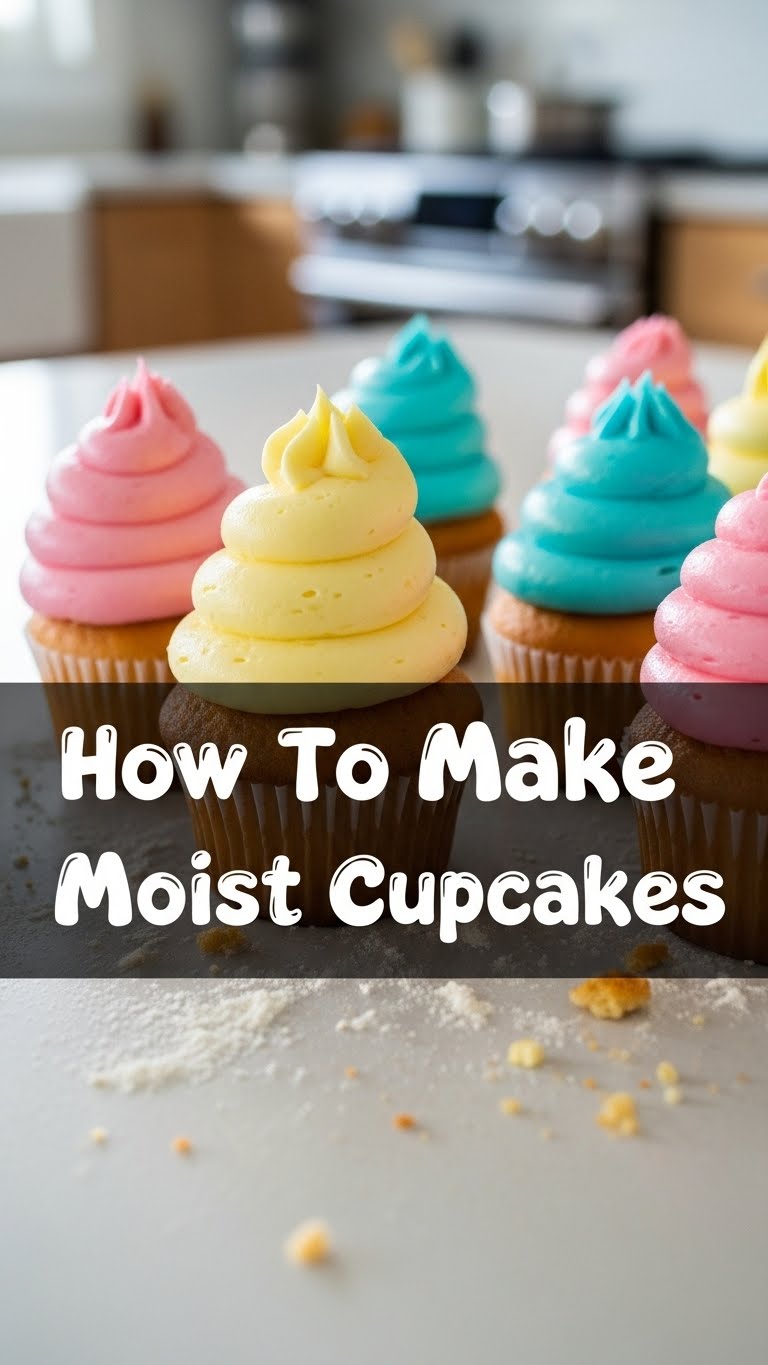 How To Make Moist Cupcakes