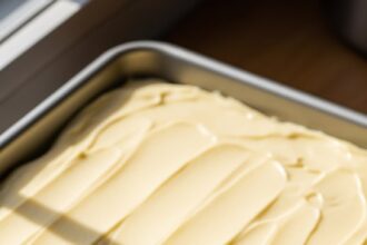 Moist Vanilla Sheet Cake