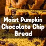 Moist Pumpkin Chocolate Chip Bread