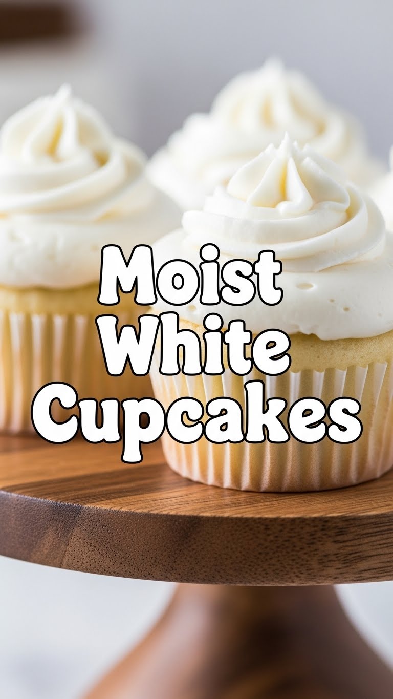 Moist White Cupcakes