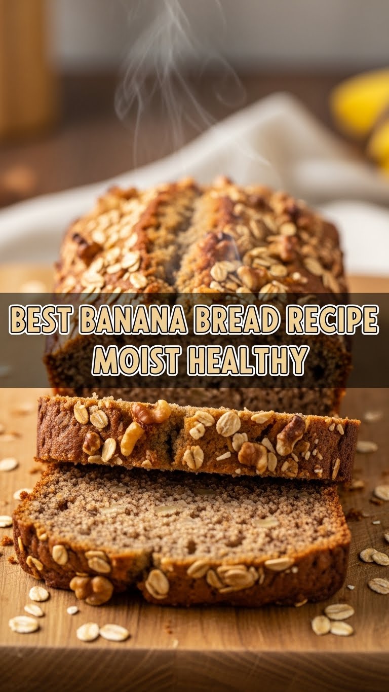 Best Banana Bread Recipe Moist Healthy
