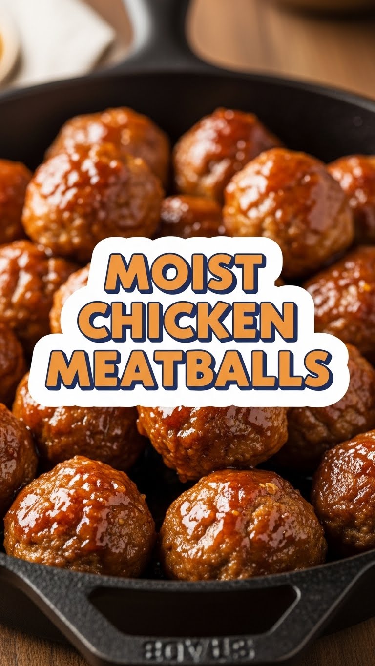 Moist Chicken Meatballs