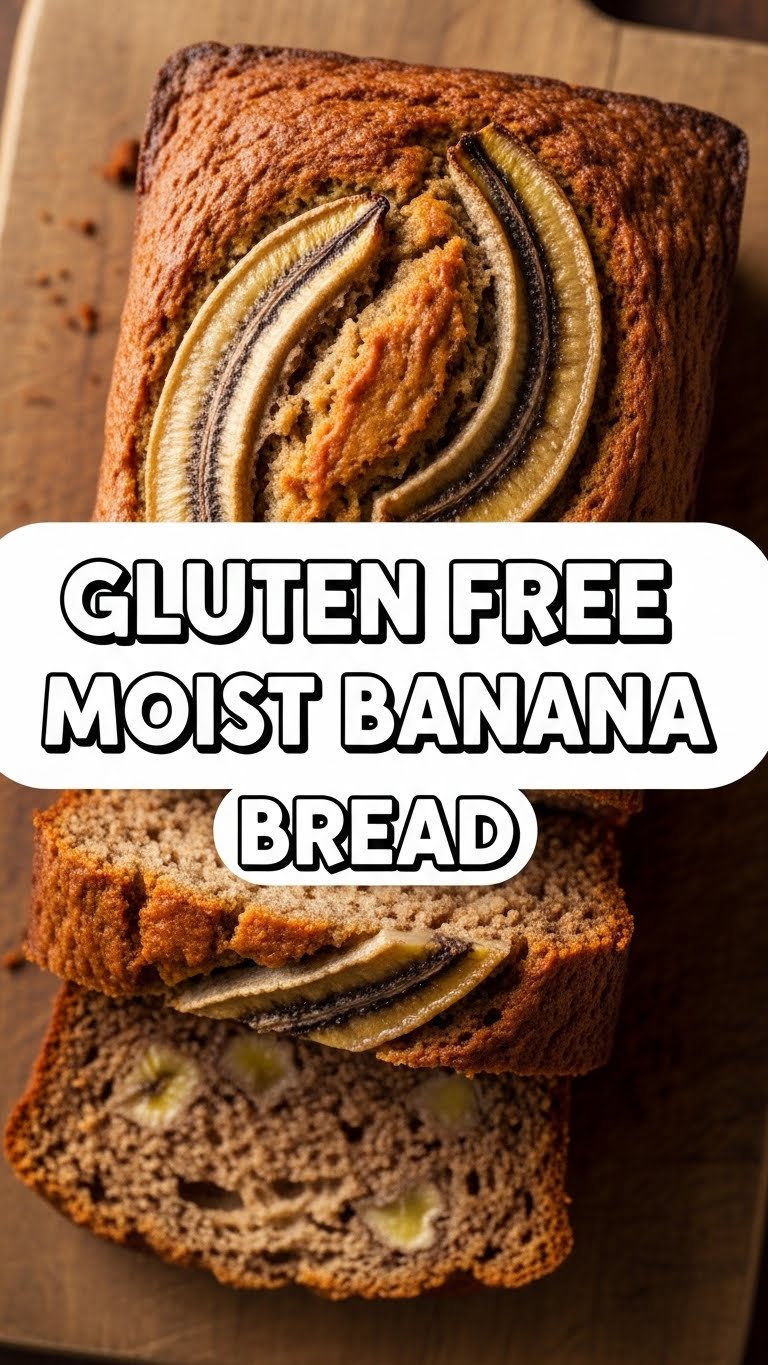 Gluten Free Moist Banana Bread