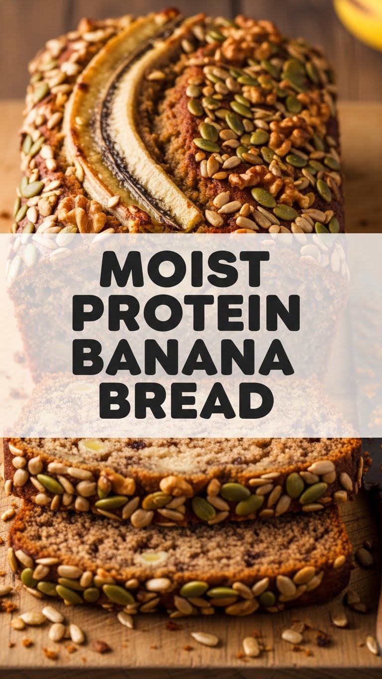 Moist Protein Banana Bread