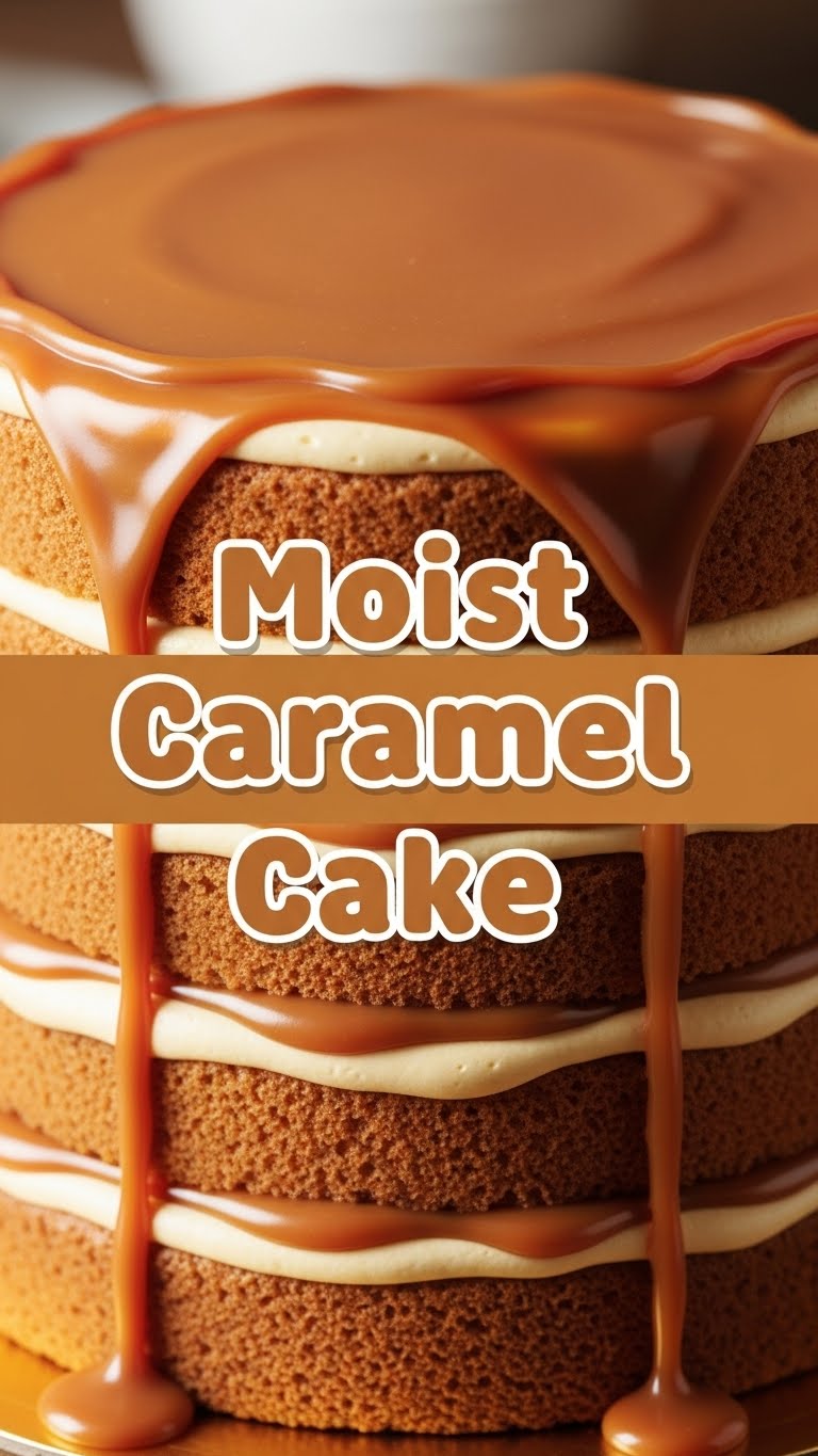 Moist Caramel Cake