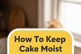 How To Keep Cake Moist After Baking