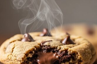 Soft Moist Chocolate Chip Cookies