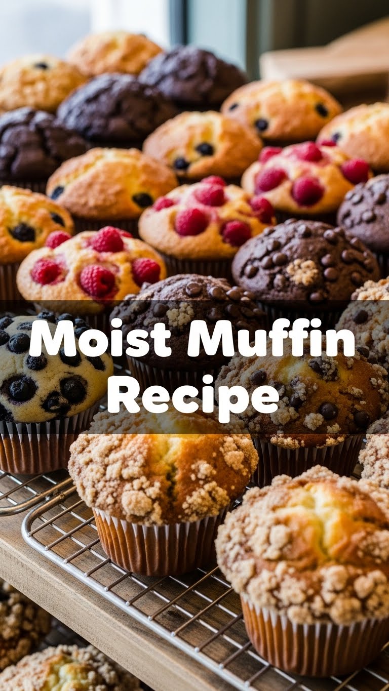 Moist Muffin Recipe