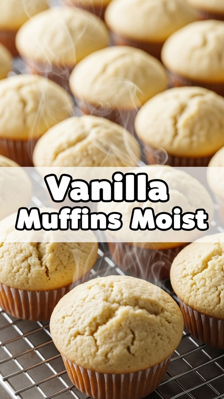 Vanilla Muffins Moist