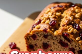 Cranberry Nut Bread Moist