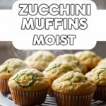 Zucchini Muffins Moist