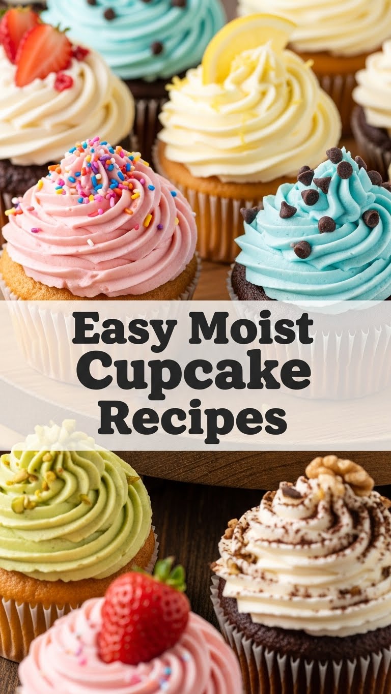 Easy Moist Cupcake Recipes