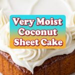 Very Moist Coconut Sheet Cake