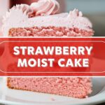 Strawberry Moist Cake