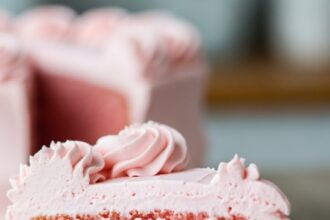 Strawberry Moist Cake