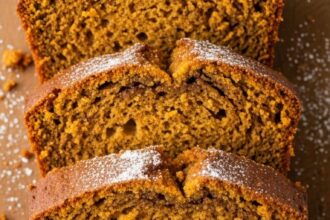 Easy Moist Pumpkin Bread